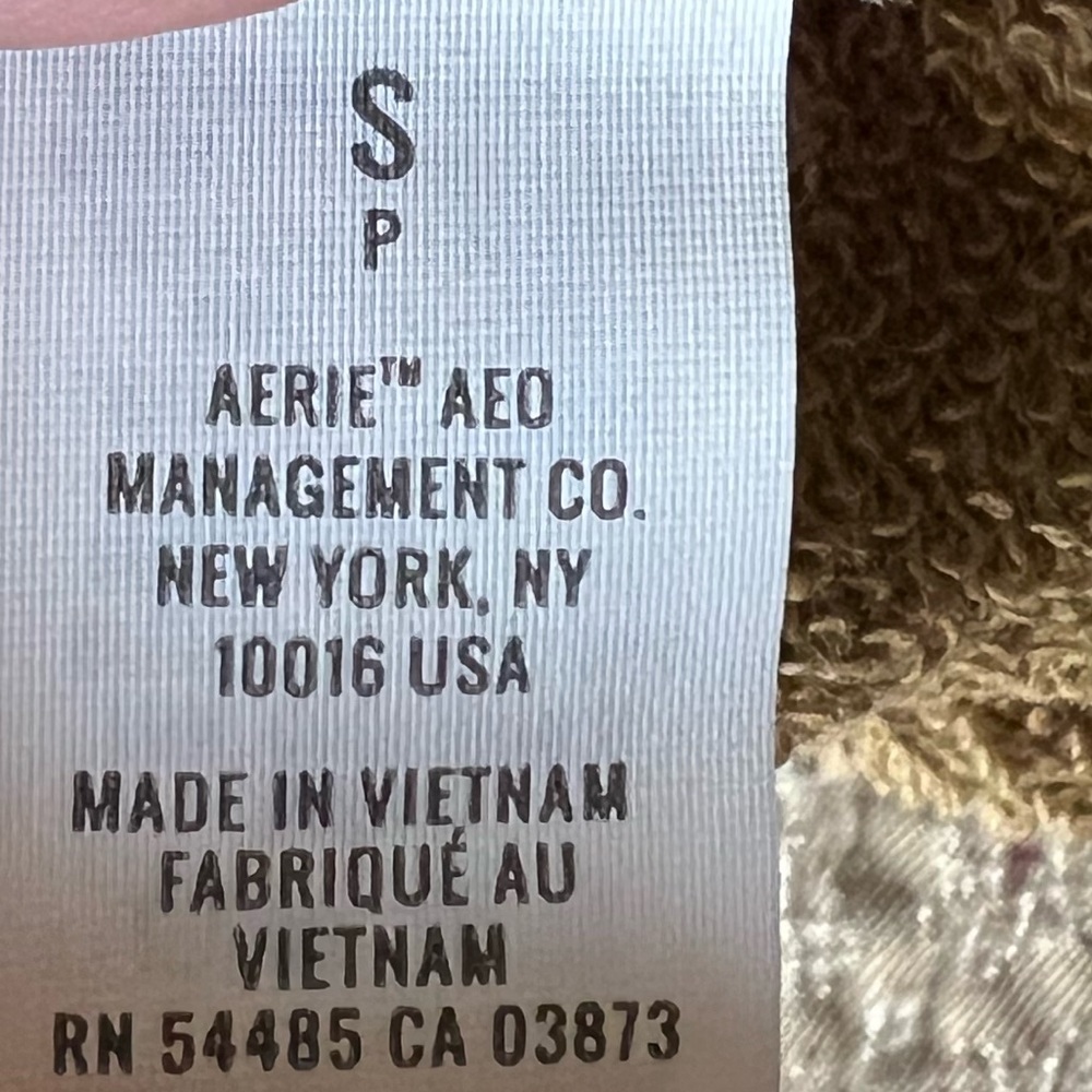 Aerie Inside Out oversized sweatshirt Sz S - Picture 7 of 7